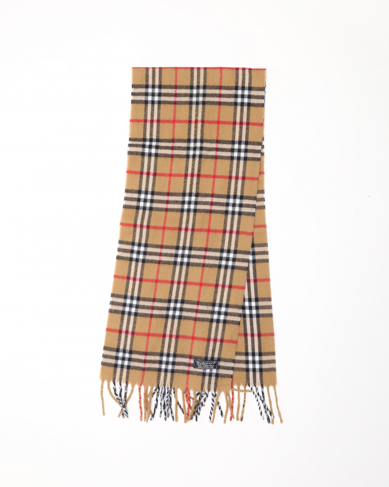 Burberry Nova Check Wool Scarf