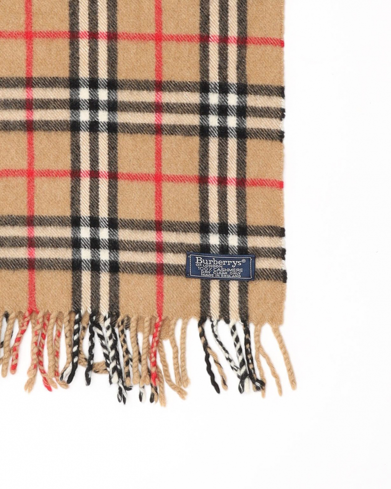 Burberry Nova Check Cashmere Scarf