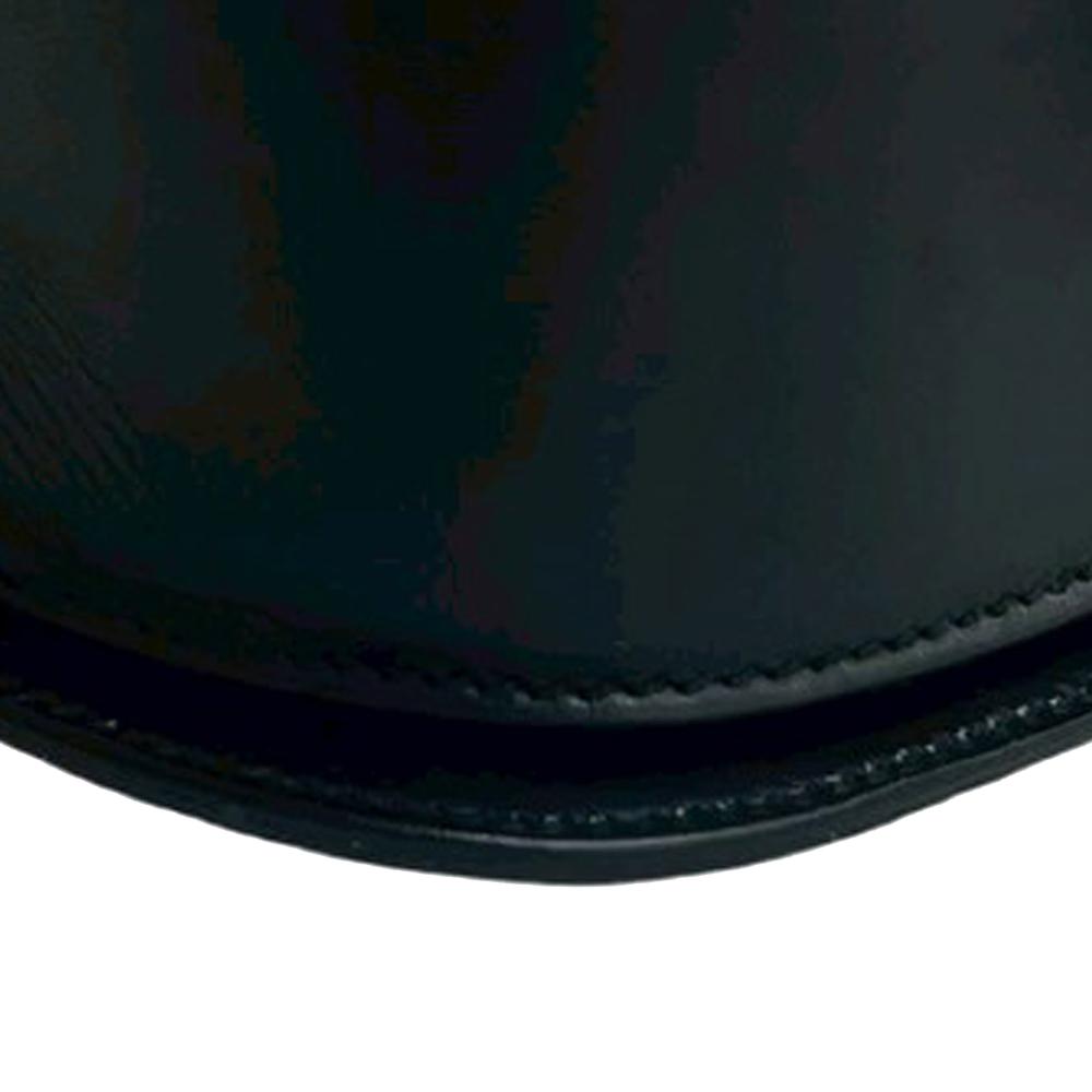 Celine AB Celine Black Calf Leather skin Horse Carriage Crossbody France