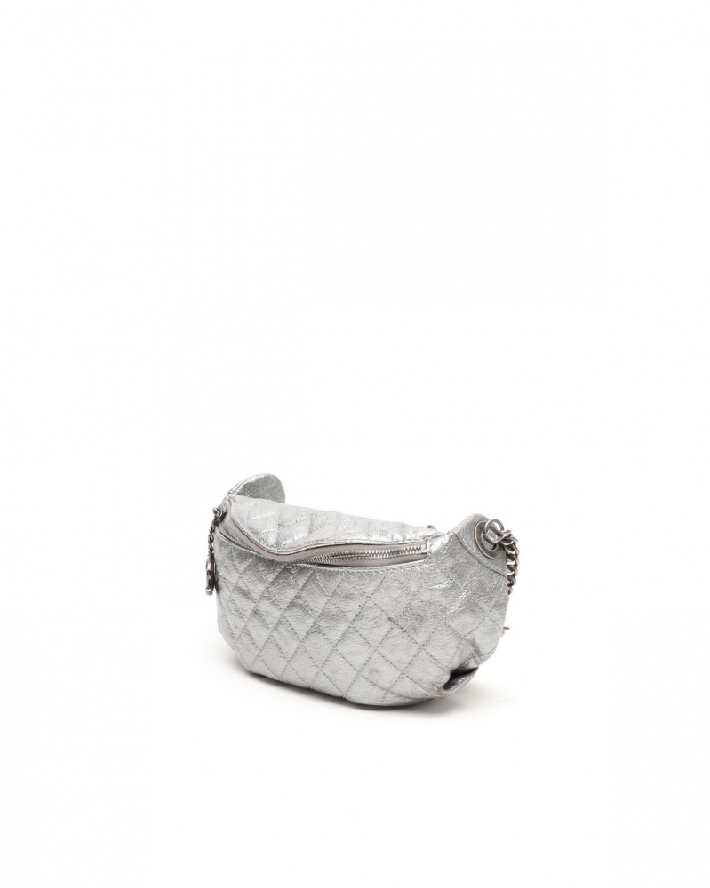 Chanel CC Banane Metallic Belt Bag