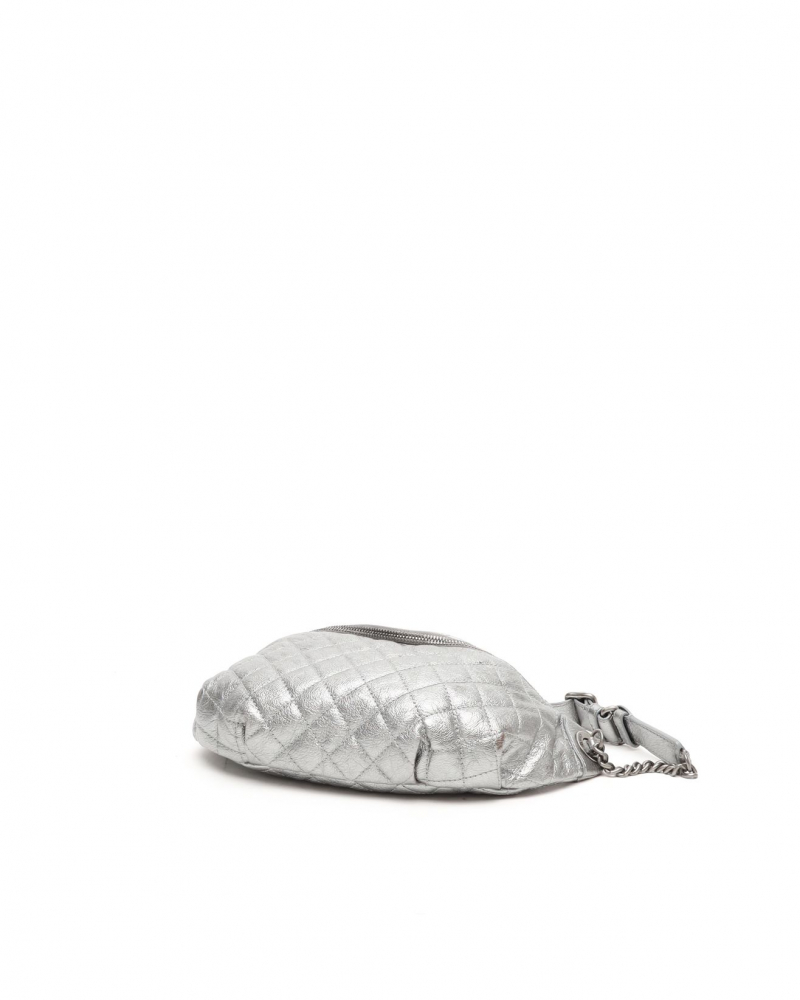 Chanel CC Banane Metallic Belt Bag