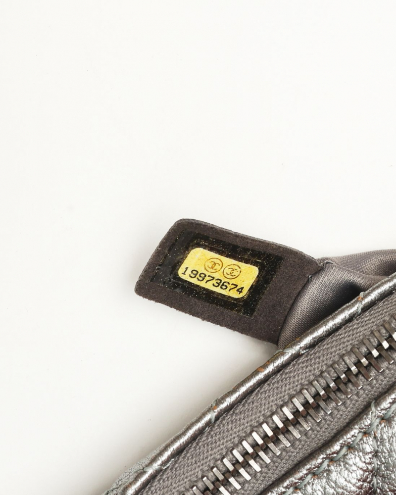 Chanel CC Banane Metallic Belt Bag