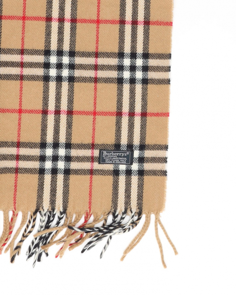 Burberry Nova Check Wool Scarf