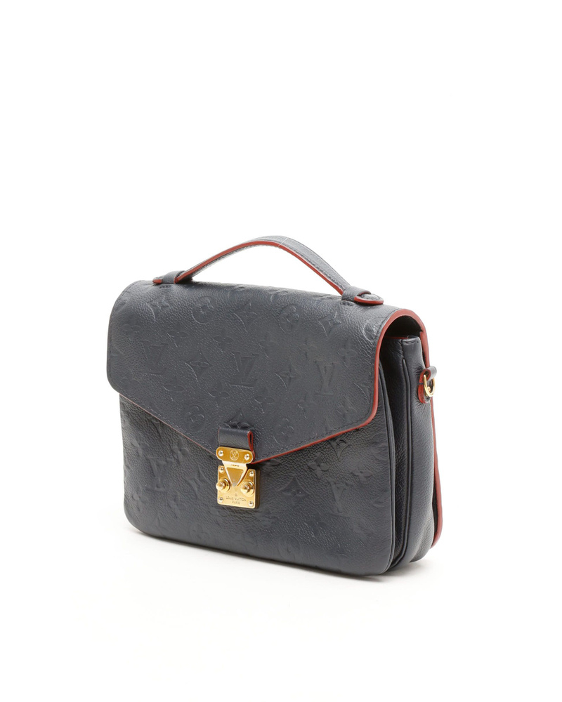 Louis Vuitton Empreinte Pochette Metis Marine Rouge Bag