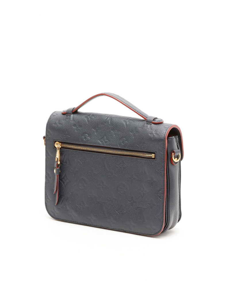 Louis Vuitton Empreinte Pochette Metis Marine Rouge Bag