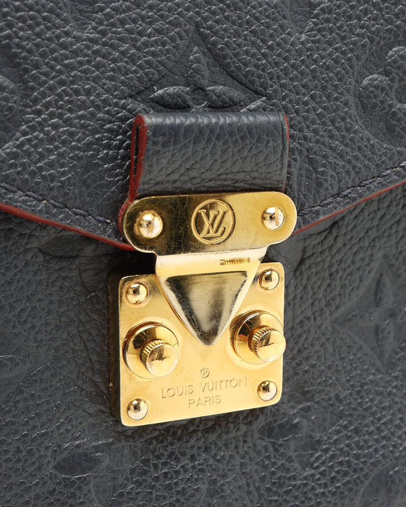 Louis Vuitton Empreinte Pochette Metis Marine Rouge Bag