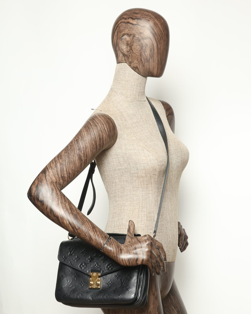 Louis Vuitton Empreinte Pochette Metis Marine Rouge Bag