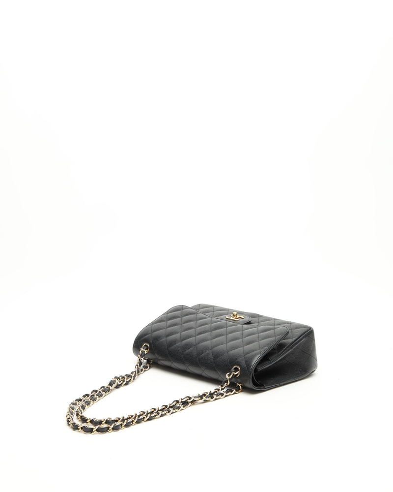 Chanel Classic Caviar Jumbo Double Flap Bag