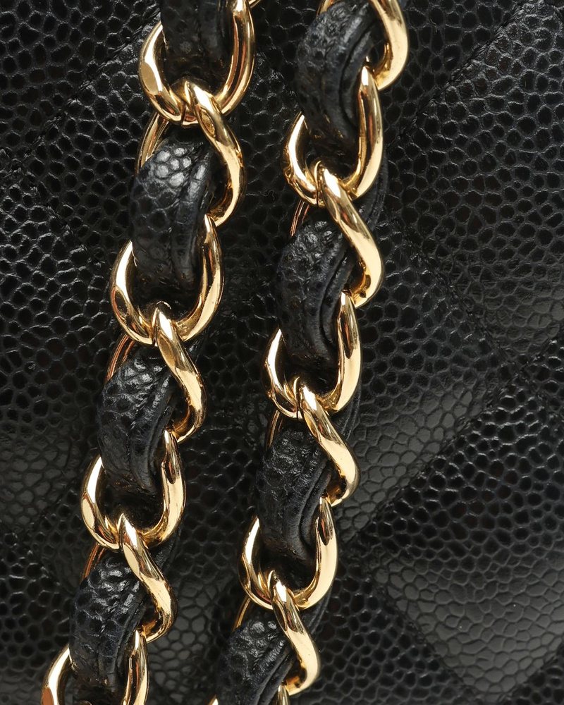 Chanel Classic Caviar Jumbo Double Flap Bag