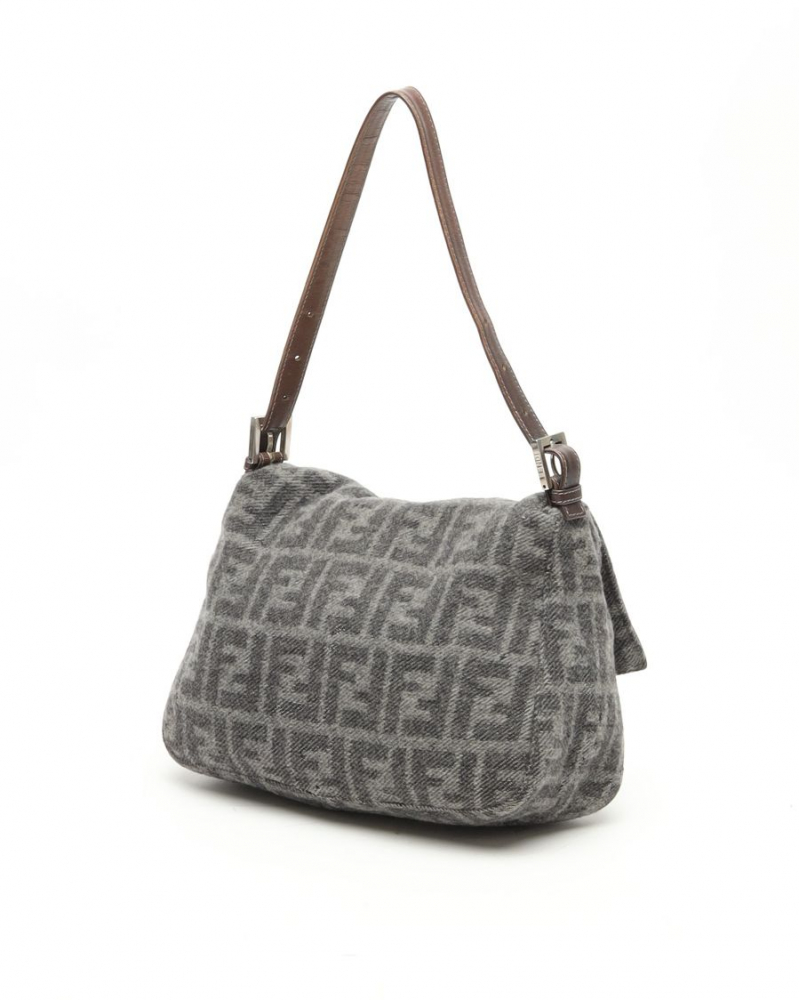 Fendi Zucca Mamma Tweed Bag