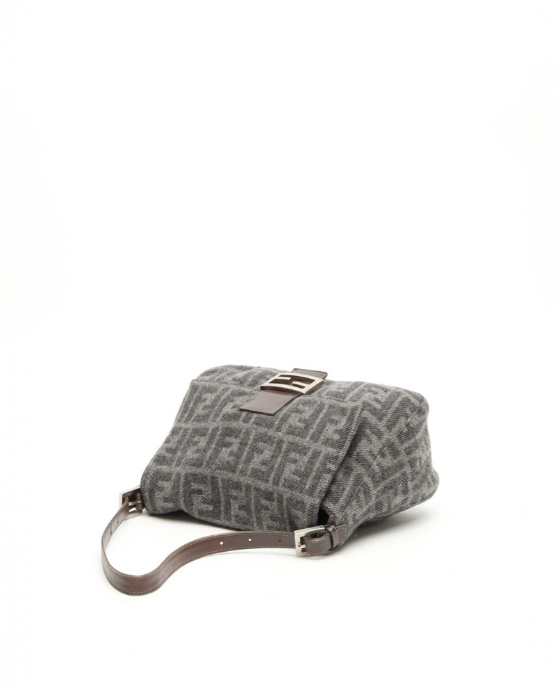 Fendi Zucca Mamma Tweed Bag
