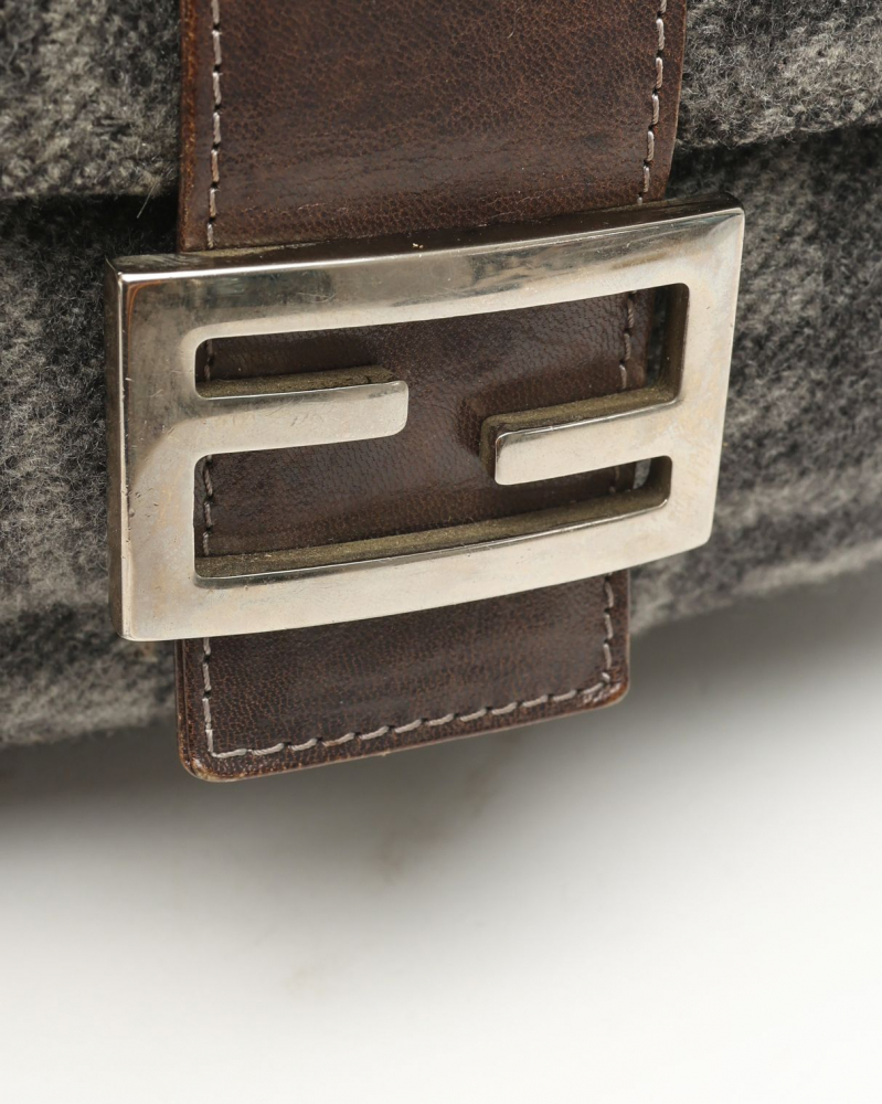 Fendi Zucca Mamma Tweed Bag