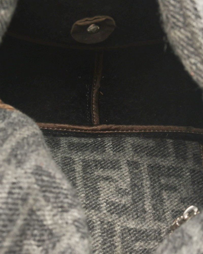 Fendi Zucca Mamma Tweed Bag