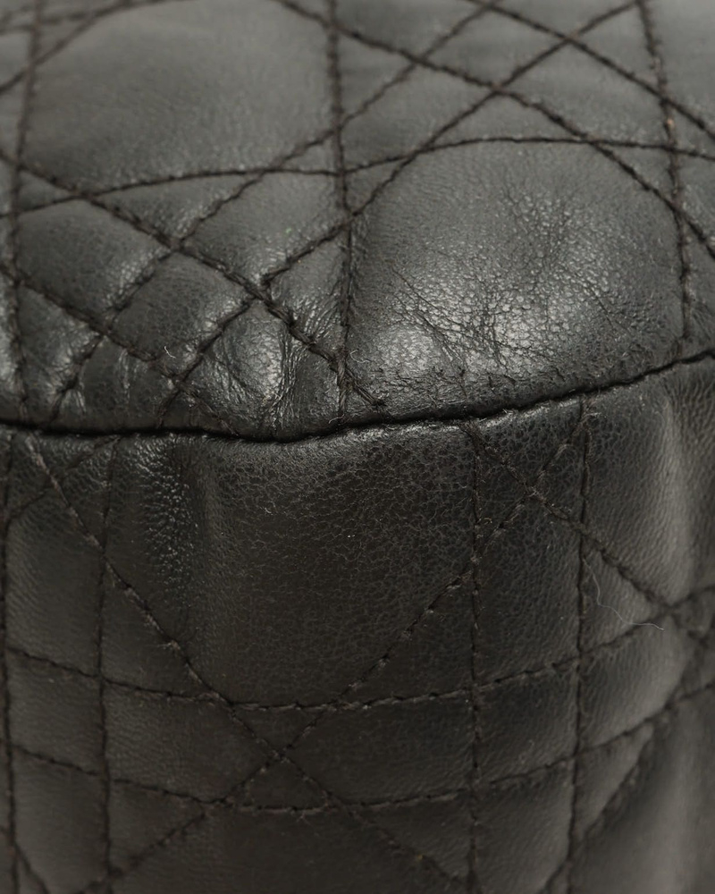 Christian Dior Cannage Lady Dior Soft Hobo Bag