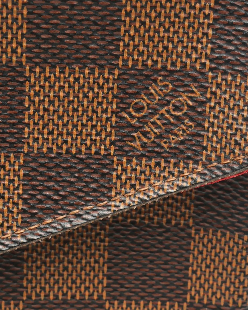 Louis Vuitton Damier Ebene Pochette Félicie Chain Wallet Bag