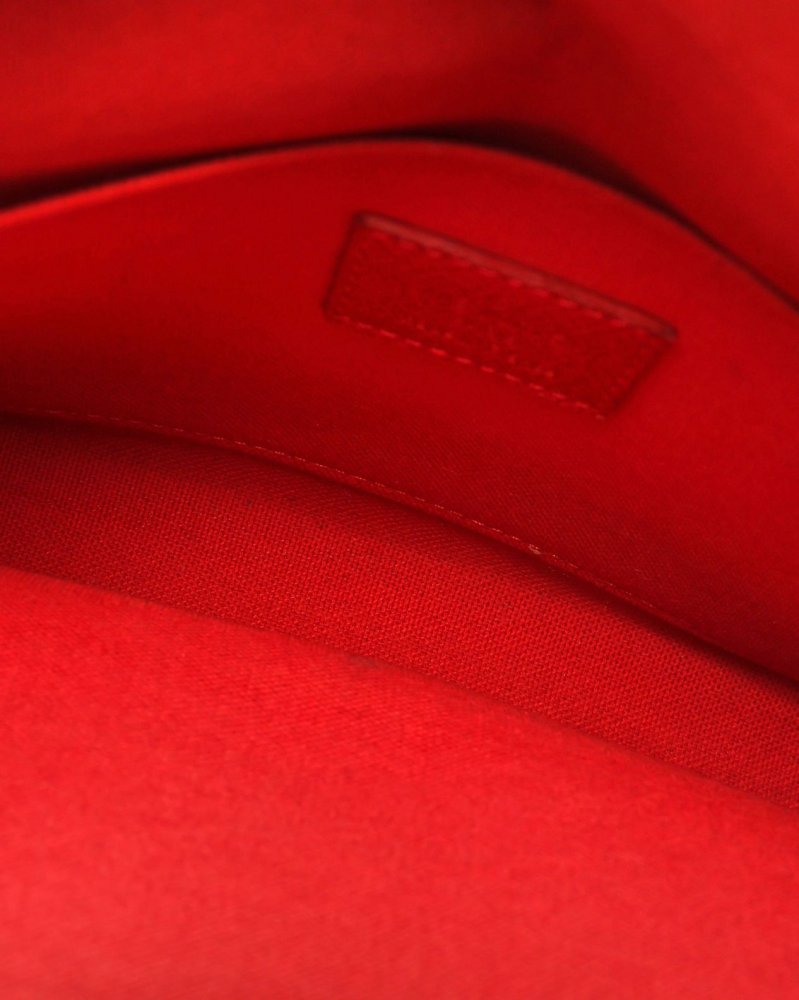 Louis Vuitton Damier Ebene Pochette Félicie Chain Wallet Bag