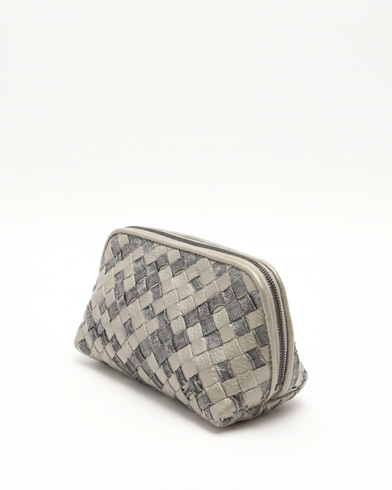 Bottega Veneta Intrecciato Leather Toiletry Pouch