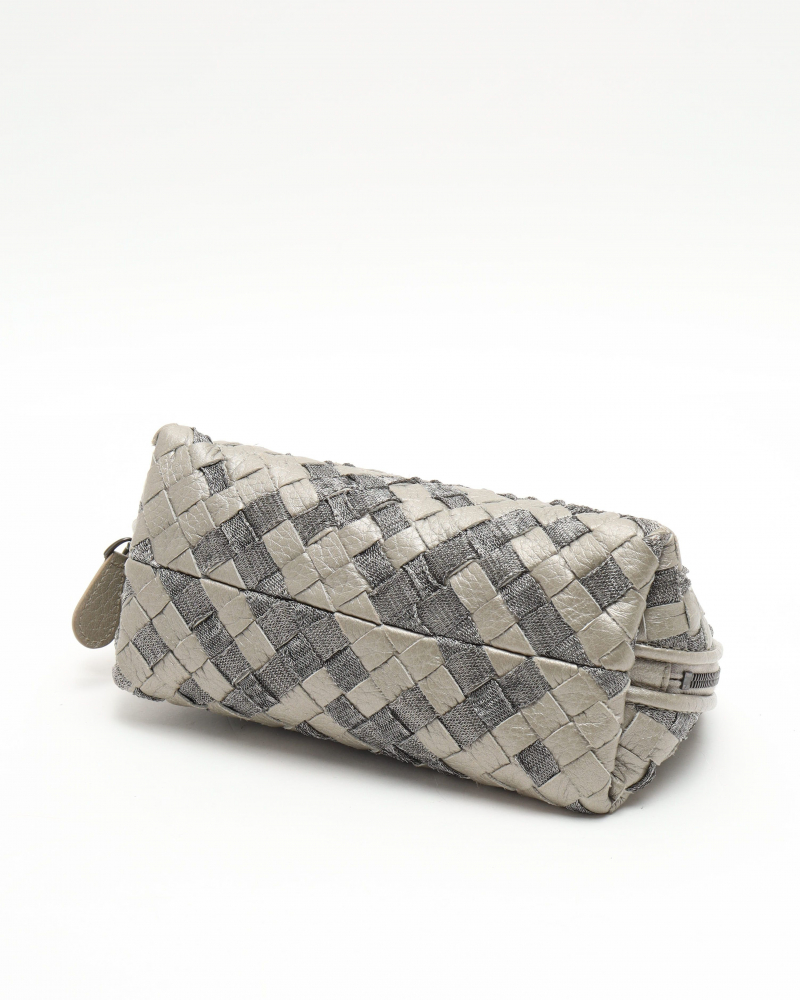 Bottega Veneta Intrecciato Leather Toiletry Pouch