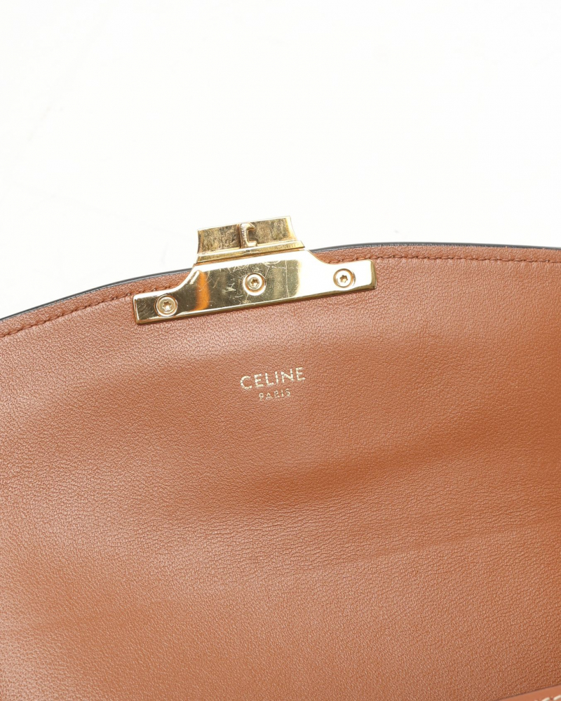 Celine Céline Canvas Teen Triomphe Bag