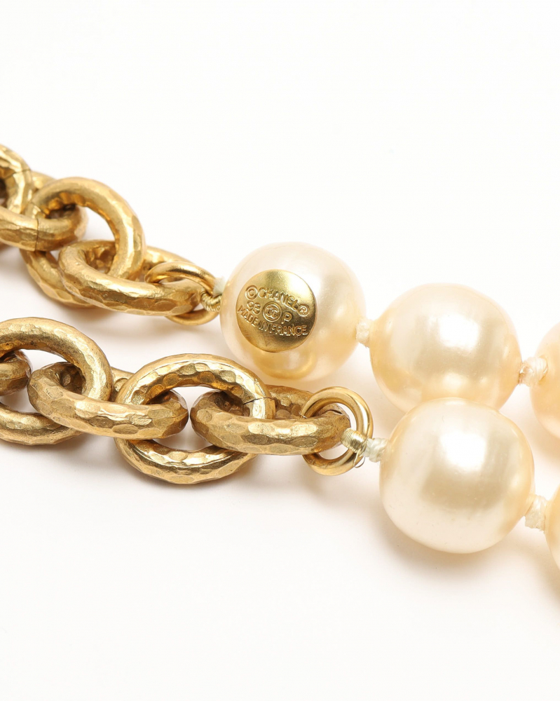 Chanel Coco Mark Pearl Chain Belt
