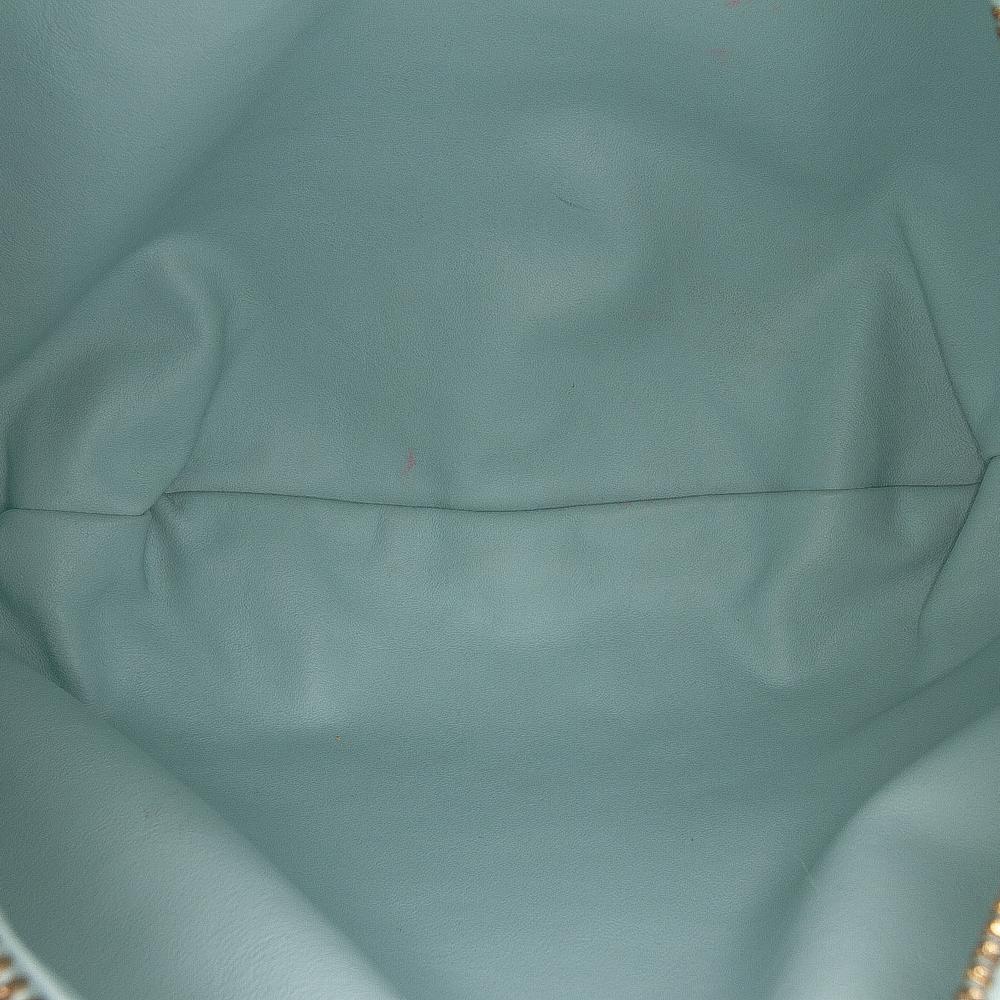 Bottega Veneta AB Bottega Veneta Blue Light Blue Nappa Leather Leather Teen Nappa Intrecciato Jodie Italy