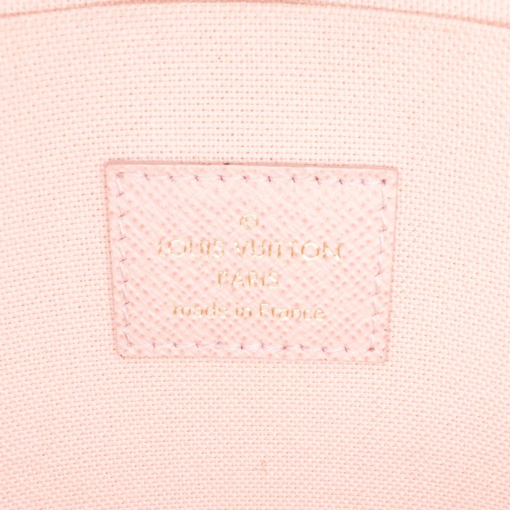 Louis Vuitton B Louis Vuitton White Damier Canvas Canvas Damier Azur Pochette Felicie France