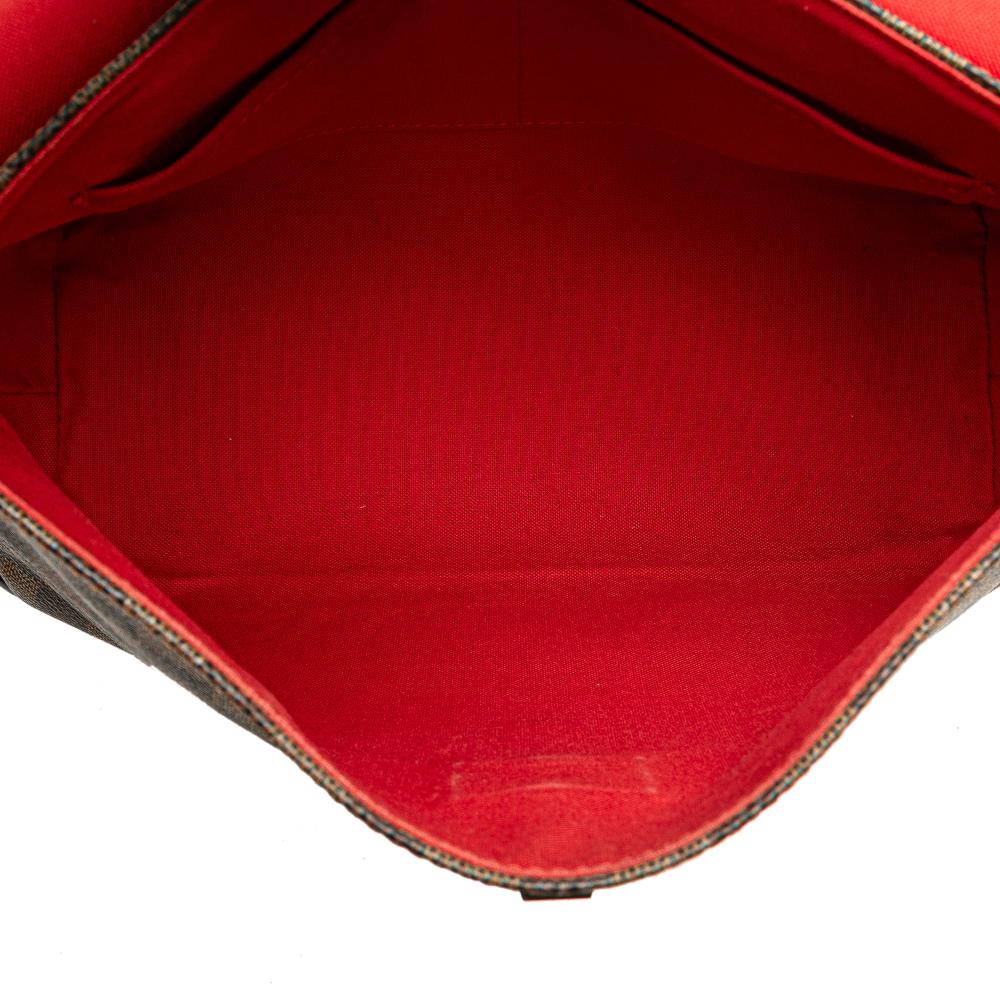 Louis Vuitton B Louis Vuitton Brown Damier Canvas Canvas Damiere Ebene Besace Rosebery France