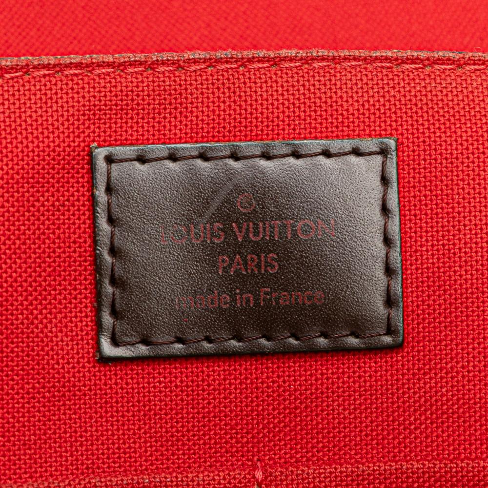 Louis Vuitton B Louis Vuitton Brown Damier Canvas Canvas Damiere Ebene Besace Rosebery France