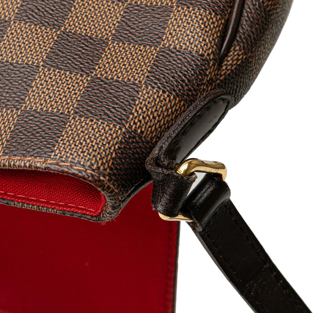 Louis Vuitton B Louis Vuitton Brown Damier Canvas Canvas Damiere Ebene Besace Rosebery France