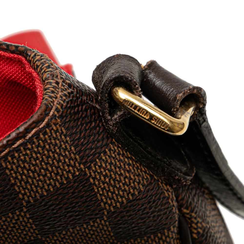 Louis Vuitton B Louis Vuitton Brown Damier Canvas Canvas Damiere Ebene Besace Rosebery France