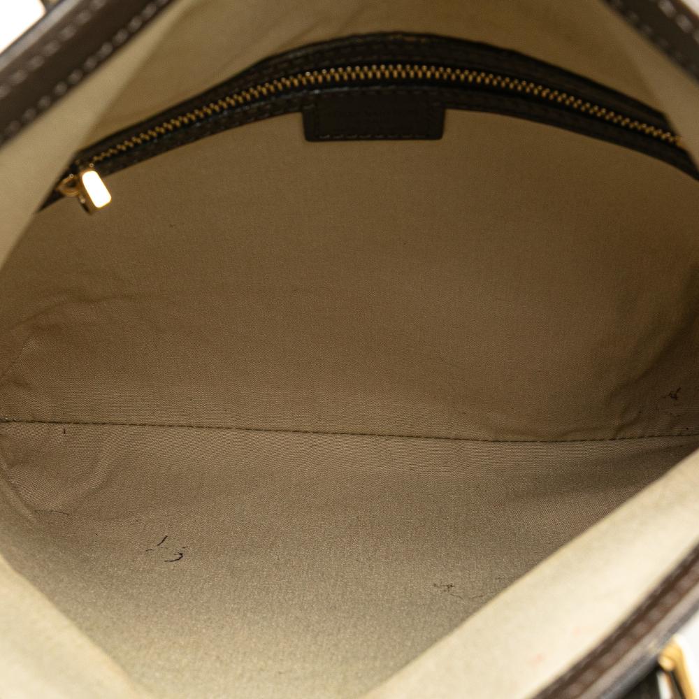 Louis Vuitton B Louis Vuitton Brown Beige Canvas Fabric Monogram Mini Lin Francoise France