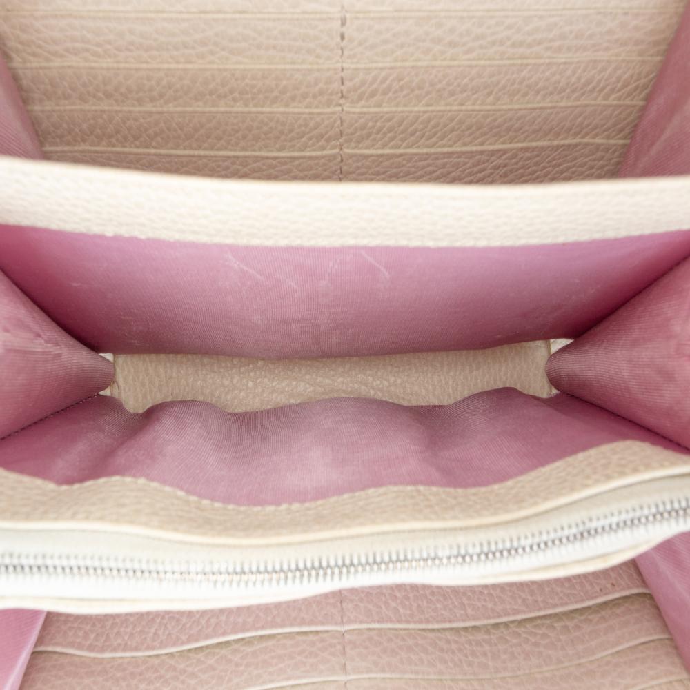 Gucci AB Gucci Brown Beige Calf Leather Mini Dionysus Wallet on Chain Italy