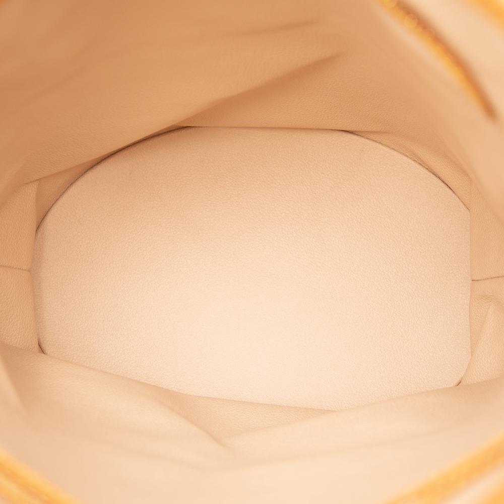 Louis Vuitton B Louis Vuitton Brown Monogram Canvas Fabric Monogram Bucket GM France