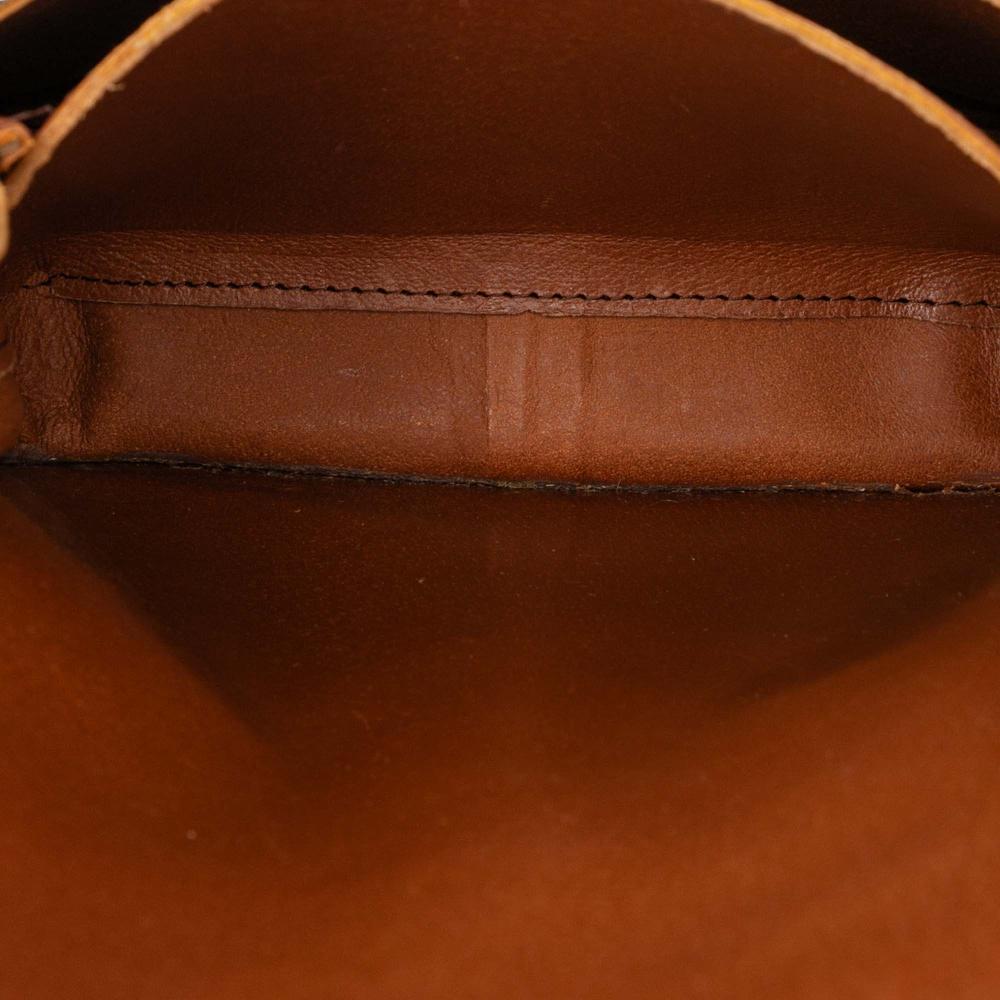 Louis Vuitton B Louis Vuitton Brown Monogram Canvas Fabric Monogram Cartouchiere MM France