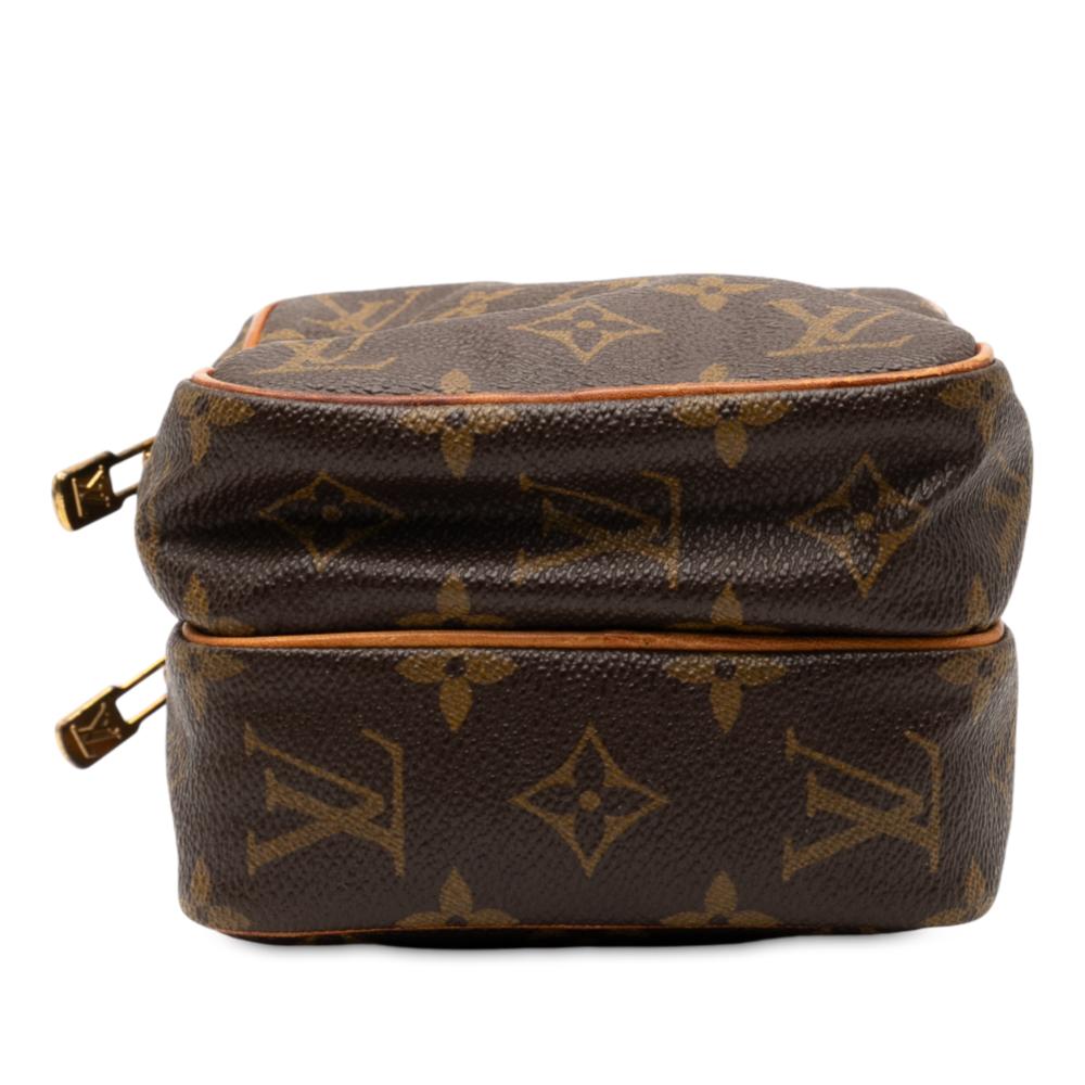 Louis Vuitton B Louis Vuitton Brown Monogram Canvas Fabric Monogram Mini Amazone France