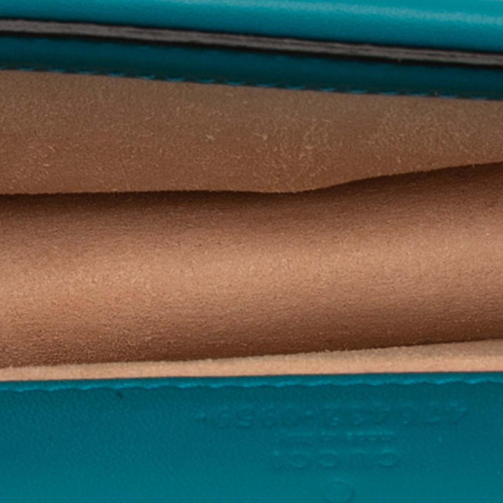 Gucci AB Gucci Blue Velvet Fabric Mini Dionysus Crossbody Italy