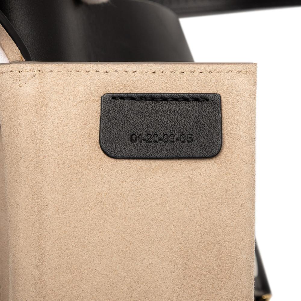 Chloé B Chloé Black Suede Leather Small and Calfskin Faye Crossbody Spain