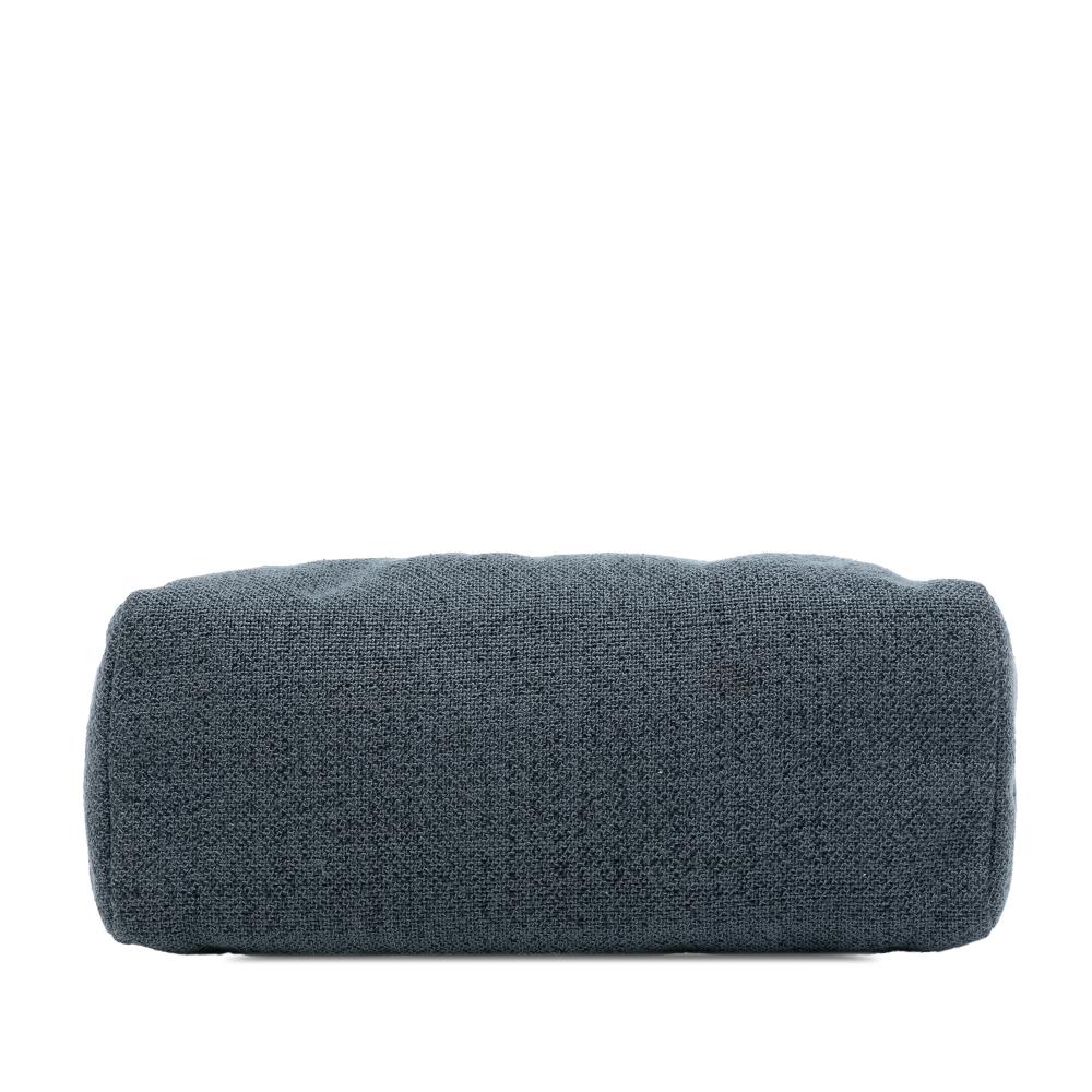 Prada B Prada Gray Tweed Fabric Shoulder Bag Italy