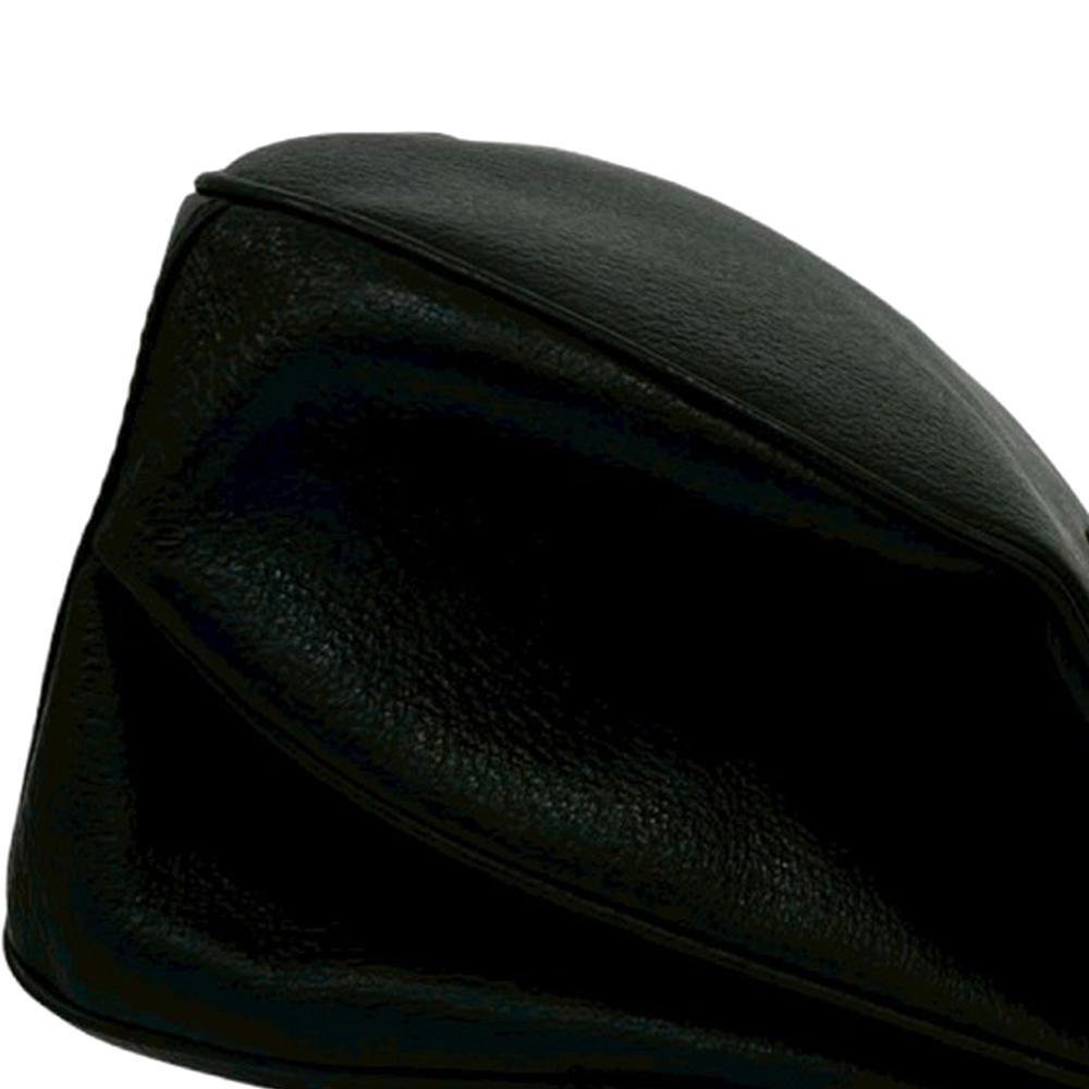 Gucci B Gucci Black Calf Leather Medium Grained skin Bamboo Lady Lock Handbag Italy