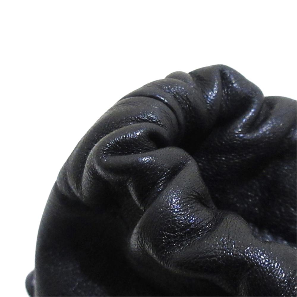 Chanel B Chanel Black Lambskin Leather Leather CC Bucket France