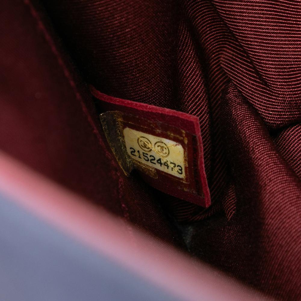 Chanel B Chanel Blue Navy Lambskin Leather Leather Medium Quilted Lambskin Ballerine Flap Italy