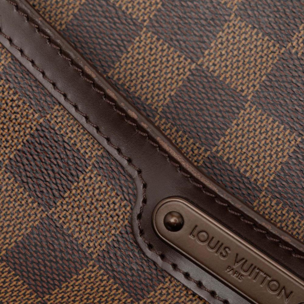 Louis Vuitton B Louis Vuitton Brown Damier Canvas Fabric Damier Ebene Bloomsbury GM France