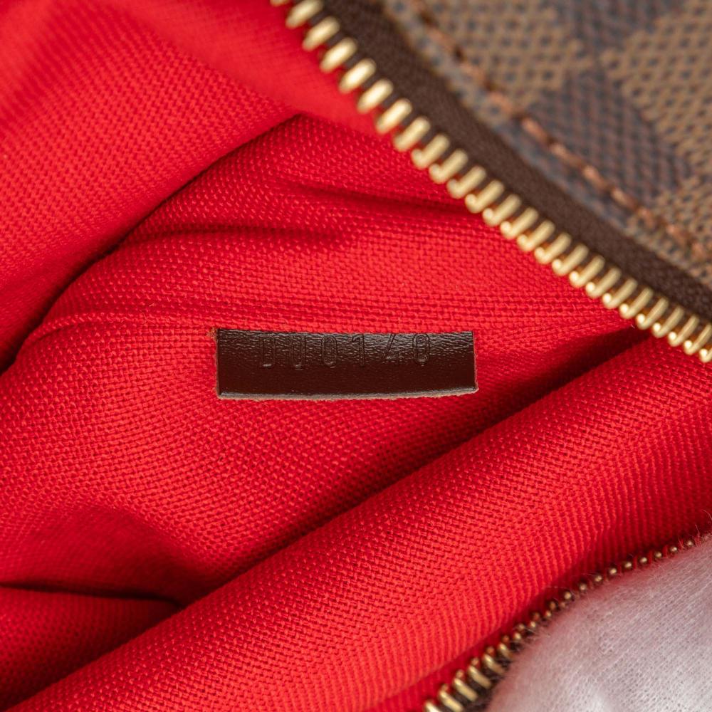 Louis Vuitton B Louis Vuitton Brown Damier Canvas Fabric Damier Ebene Bloomsbury GM France