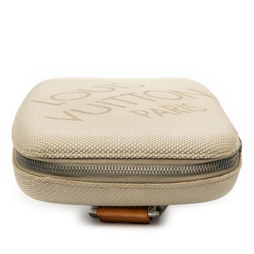 Louis Vuitton AB Louis Vuitton Brown Beige Canvas Fabric Damier Geant Mage France