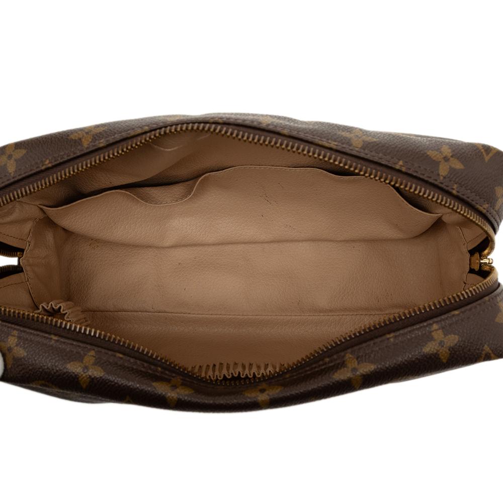 Louis Vuitton B Louis Vuitton Brown Monogram Canvas Fabric Monogram Trousse Toilette 28 France