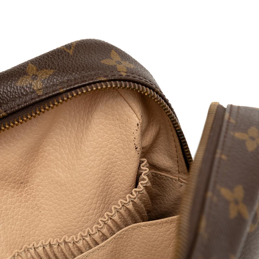 Louis Vuitton B Louis Vuitton Brown Monogram Canvas Fabric Monogram Trousse Toilette 28 France