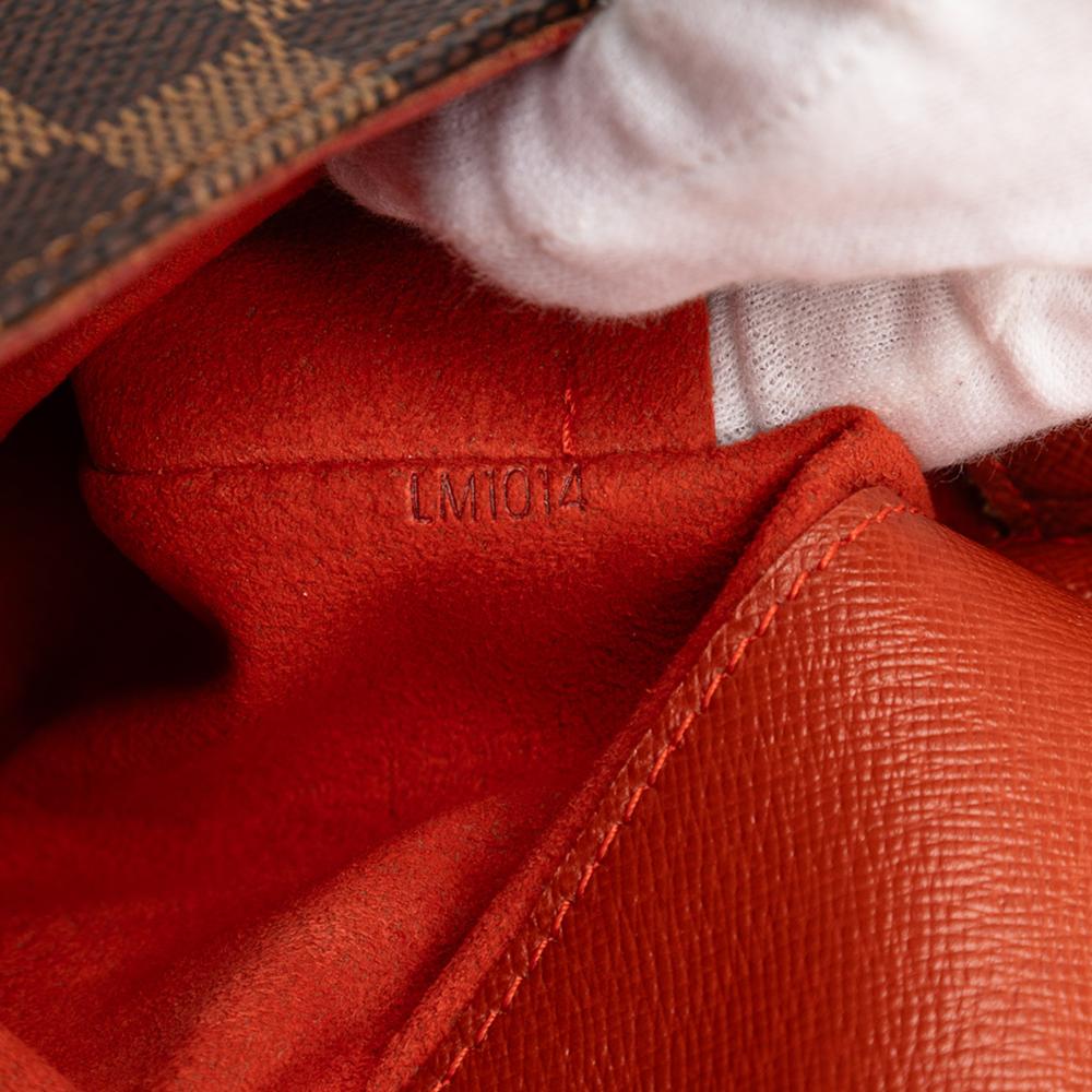 Louis Vuitton B Louis Vuitton Brown Damier Canvas Fabric Damier Ebene Musette Salsa Long Strap Spain