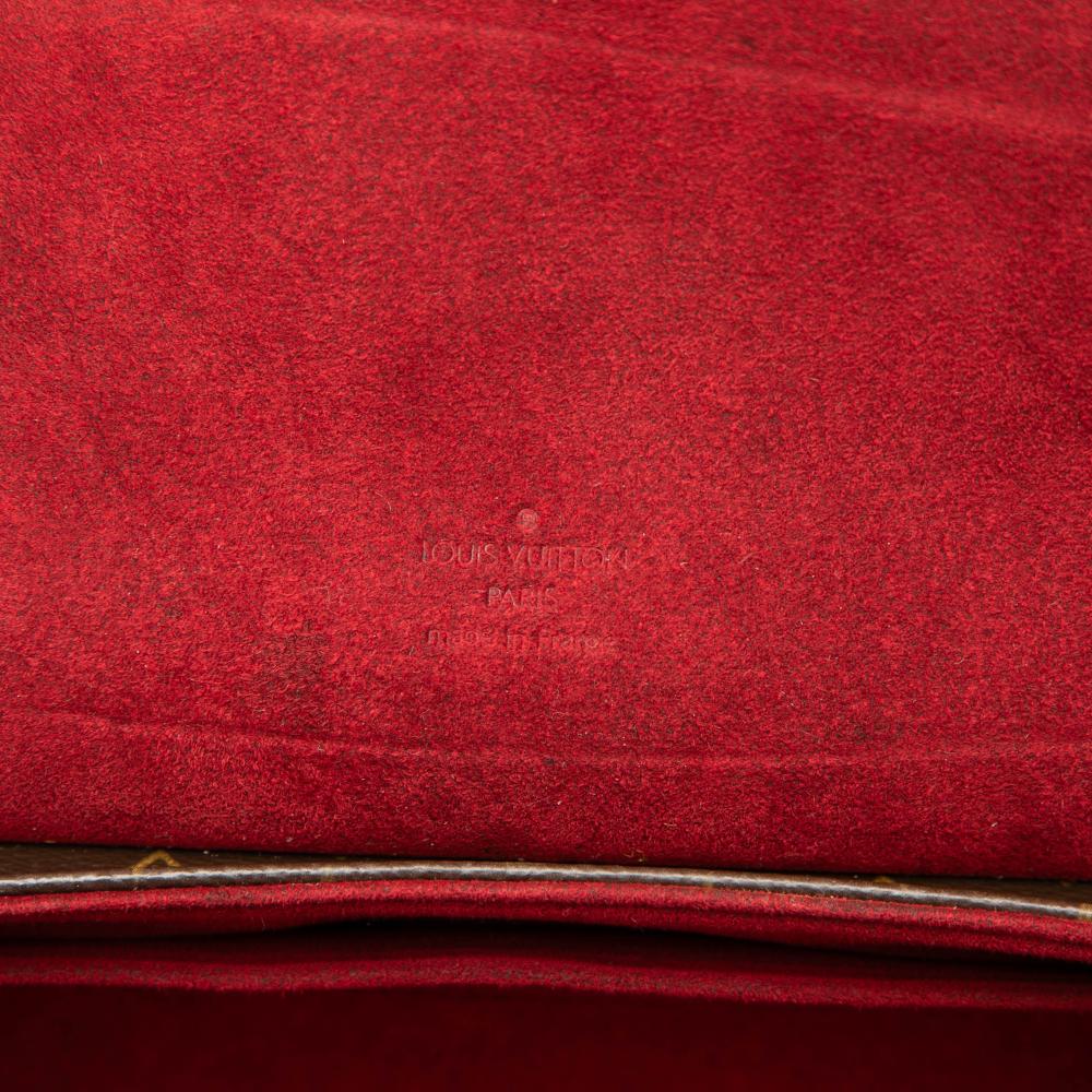 Louis Vuitton B Louis Vuitton Brown Monogram Canvas Fabric Monogram Sonatine France