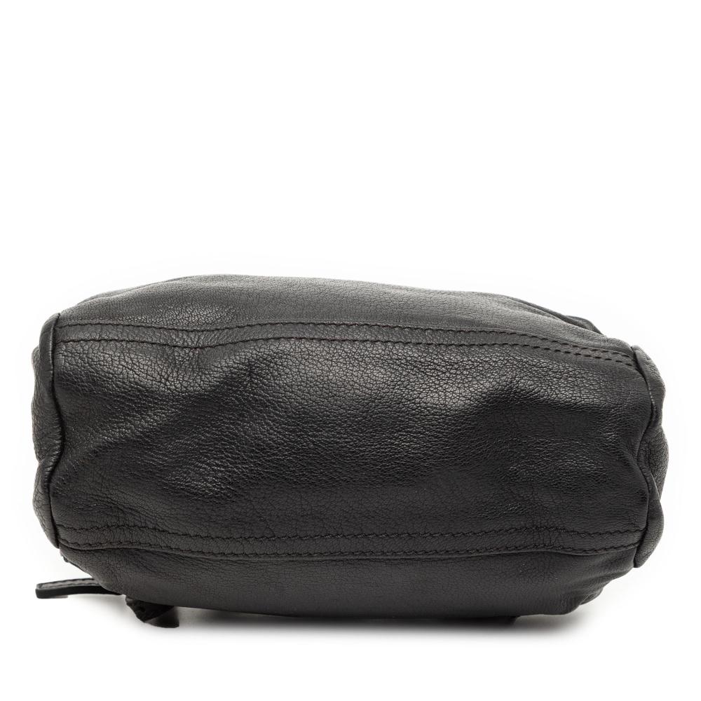 Givenchy B Givenchy Black Calf Leather Mini Pandora Crossbody Italy