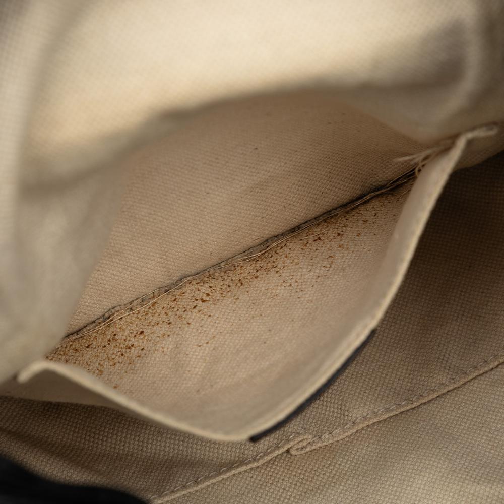 Gucci B Gucci Black Calf Leather Bamboo Tassel Backpack Italy